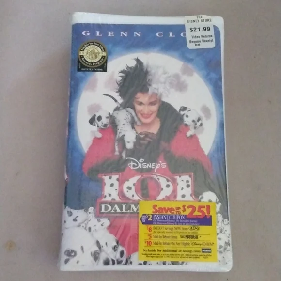 101 Dalmations live action VHS - Picture 1 of 7